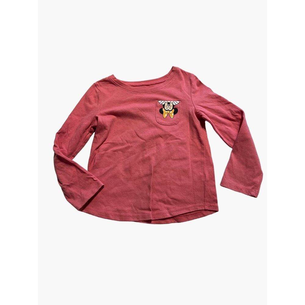 Disney Jumping Bans Toddler Girls Sizze 3 Minnie Mouse Long Sleeve Pink Twins Mu